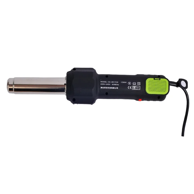 Stationary heat gun PVC PP PE sordering plastic welding torch temp control hot air gun