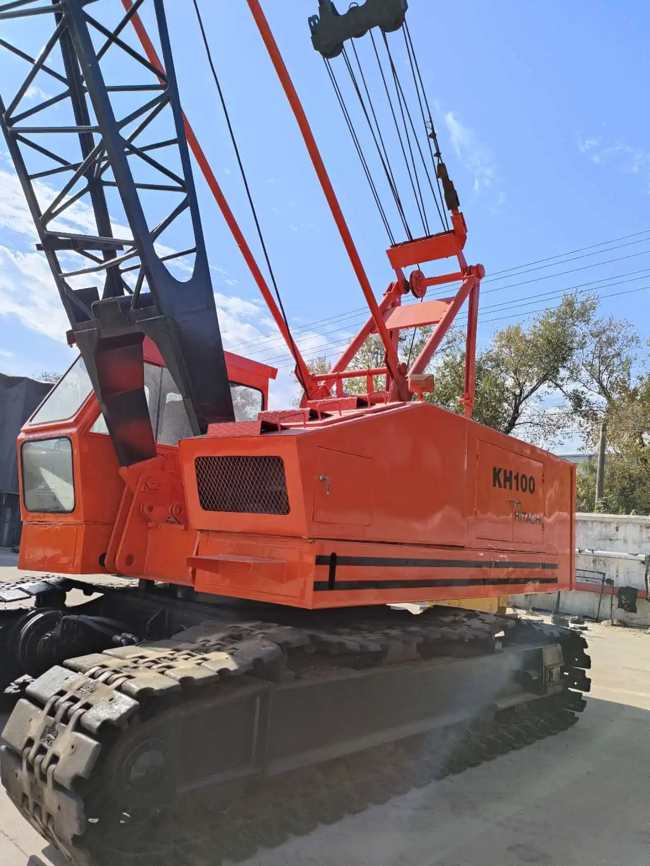 cheap price used zoomlion hitachi crawler crane 80 ton 30 ton in China