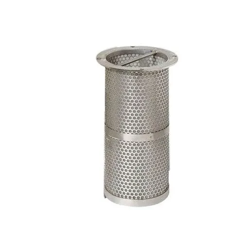 Stainless Steel Flat bottom Temporary Cone Type Fabricated Temporary Strainers