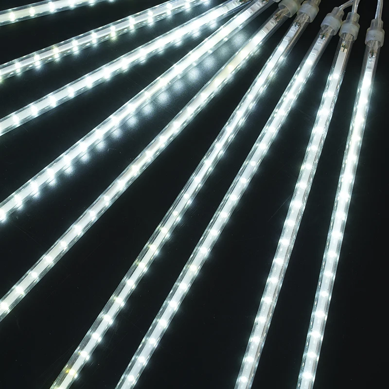 CE ROHS waterproof snowfall effect lights LED drop meteor shower rain tube  light 30/50cm for Outdoor Decor Tree