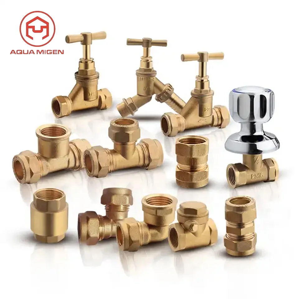 Anti-Corrosion External Thread Hose Tap Brass Safety Water Stop Valves