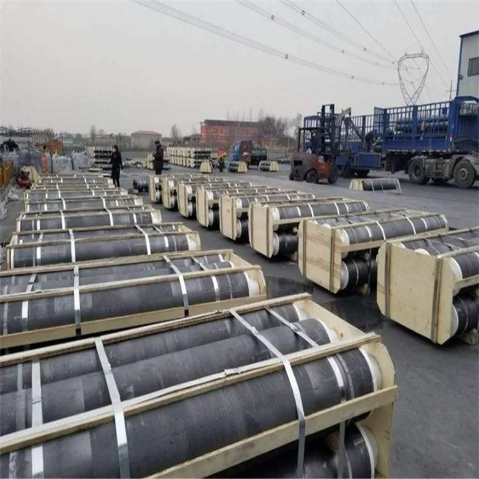 China Manufacturer High Carbon UHP/High Power/RP Graphite Electrode 100 200 300 400 500 600 700mm