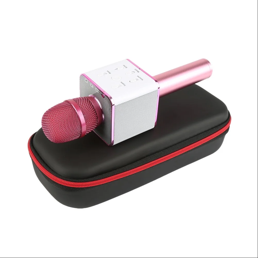 
Factory Stock Q7 Q9 WS858 WS1816 Q5 H8 LED Light Mini Portable Bluetooths Wireless karaoke Microphone Speaker for Teacher 