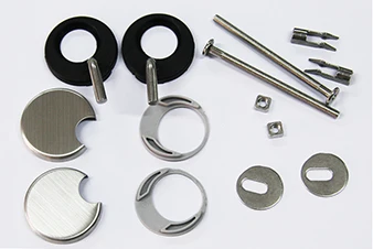 Factory  Stainless steel Soft Close Toilet Seat Cover Hinge For Bathroom