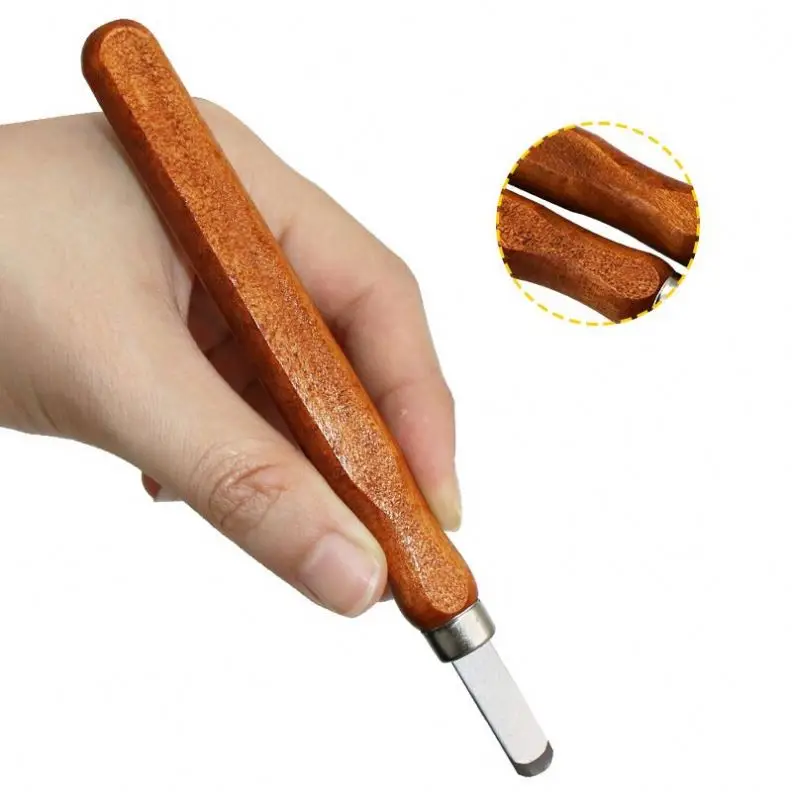 12 PCS Hobby Annatto Graver Alloy Steel Wood Craving Knife Set