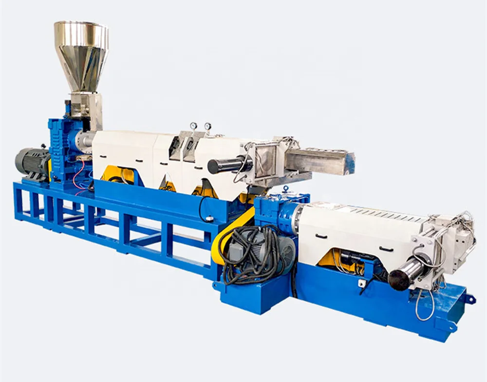 Recycling Granulator Bopp Cigarette Film Pelletizer Plastic Granules Pellet Production Line