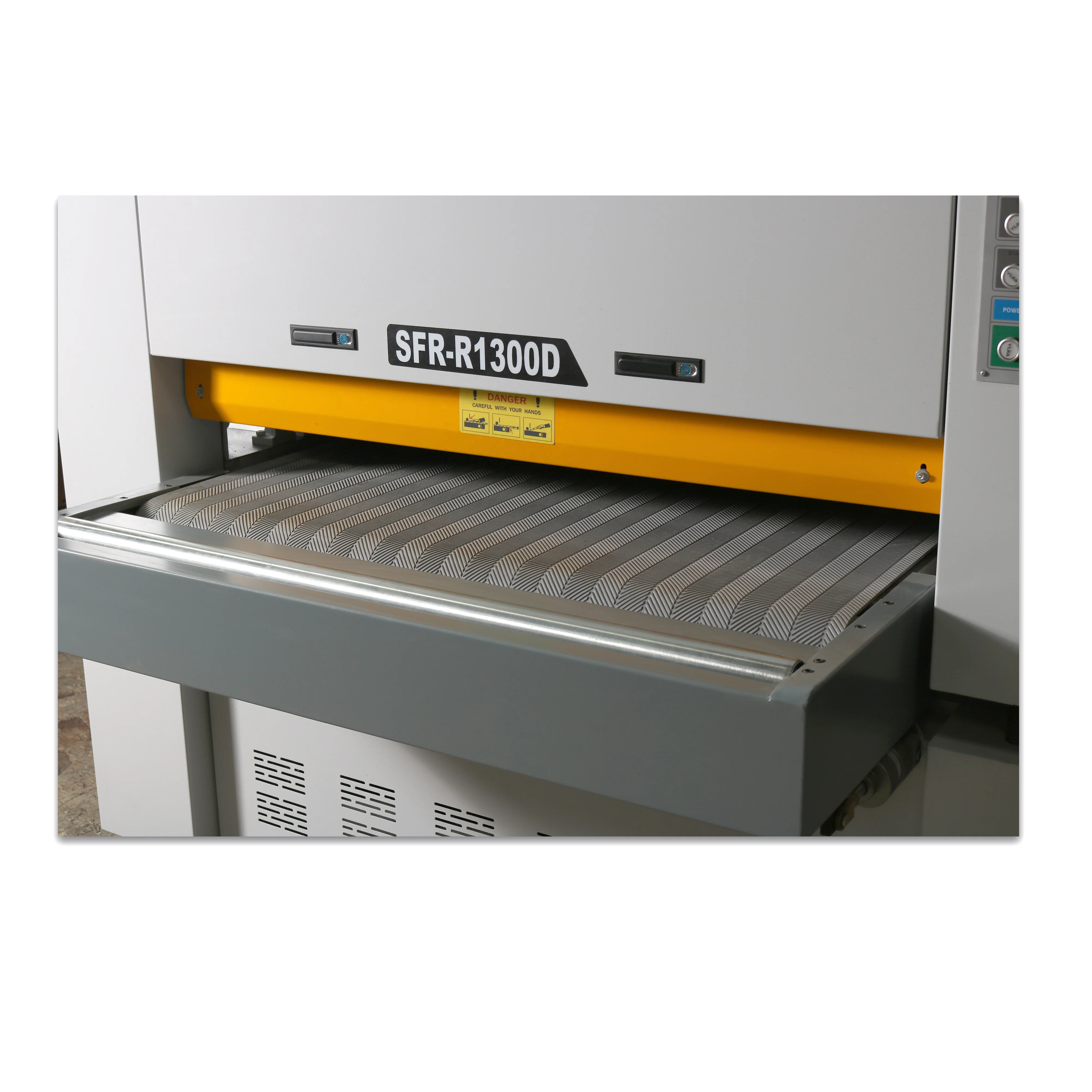 
New product SFR-R1300D floor production line uv primer sanding machine 