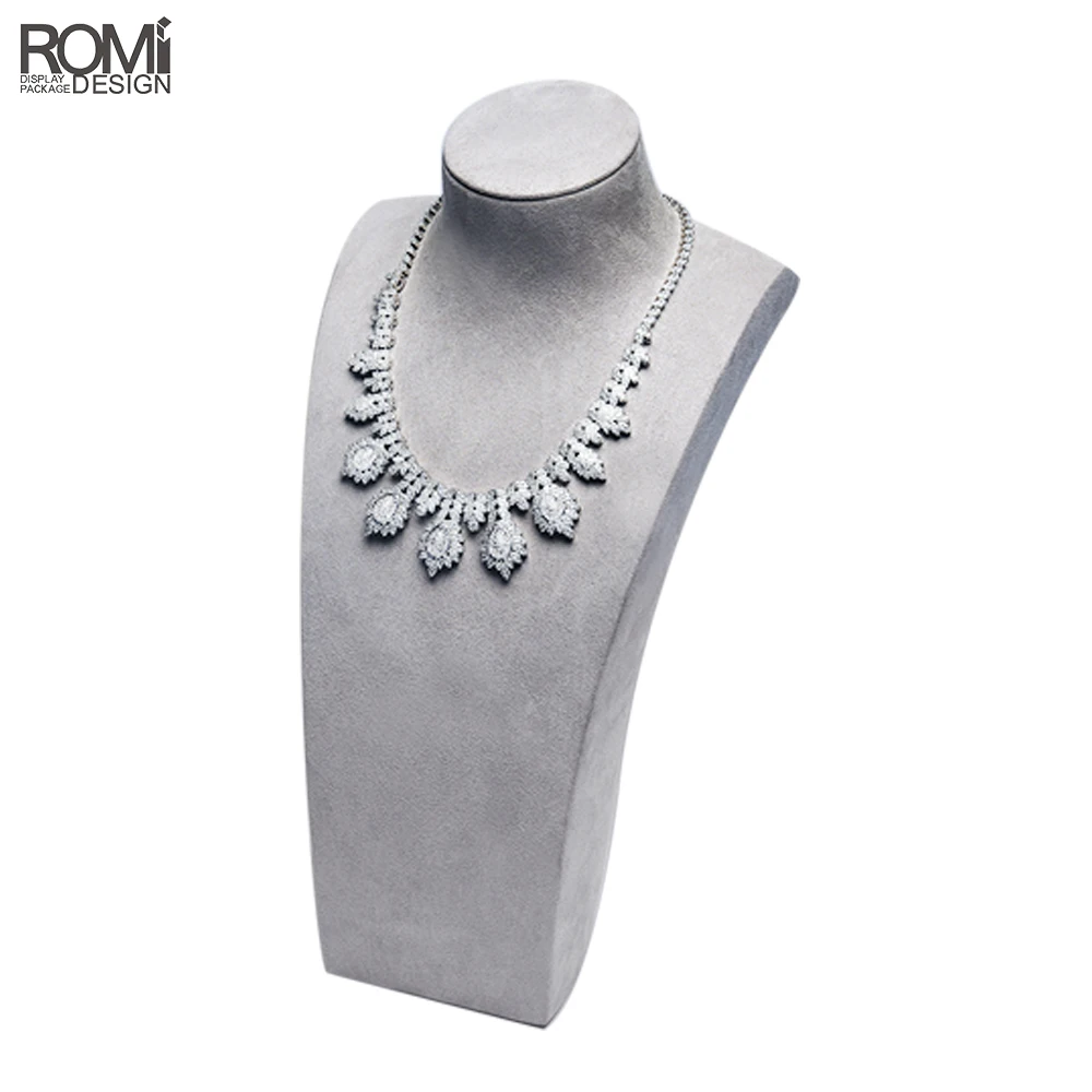 Серый ювелирный дисплей упаковка металлические ювелирные изделия набор для шкафов окон