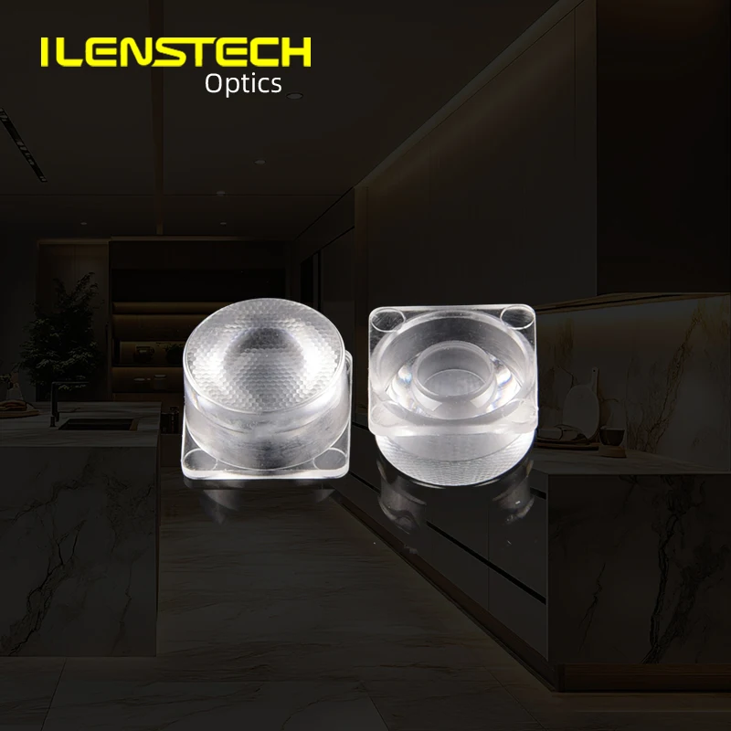 waterproof 60 degree 10mm led lens 2835 3030 flexible wall washer light strip lens