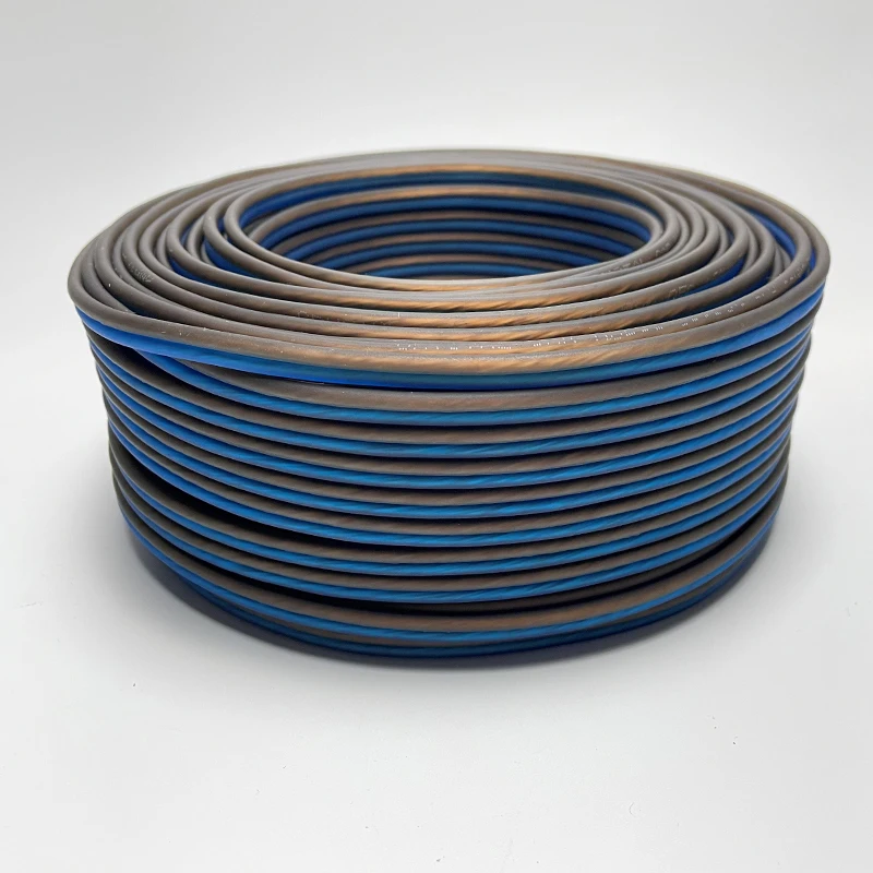 Efficient production and delivery BC material at audio 1.5mm speaker cables