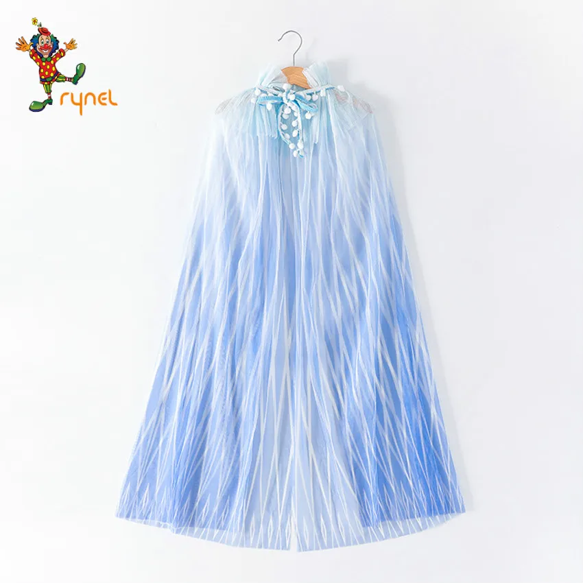 Fashion and lovely  Halloween Christmas masquerade costume Girls holiday party netting cape colorful princess cape PGPF0063