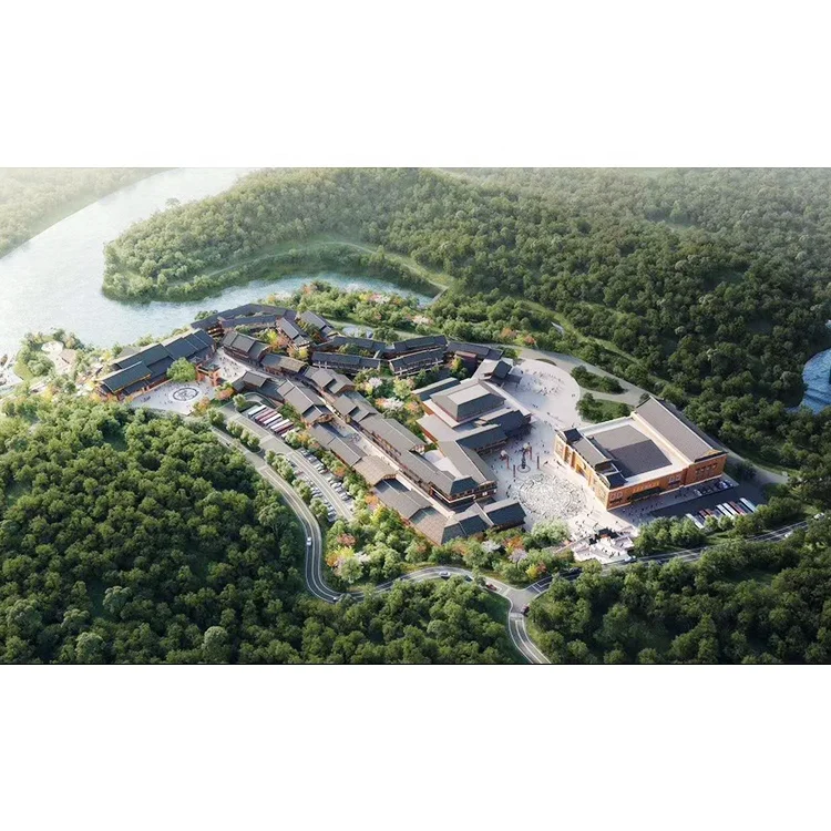 Дизайнерские 3d визуализация высокое качество 3D делает дизайн для развития недвижимости