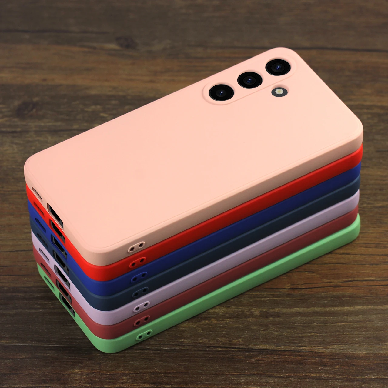 Красочные резиновые чехлы для мобильных телефонов Galaxy S24 ультра силиконовый чехол телефона дизайн печать Samsung