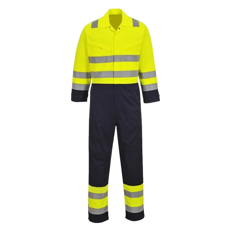 Цельная маслостойкая Водонепроницаемая Светоотражающая рабочая одежда, водонепроницаемый светоотражающий Рабочий Комбинезон