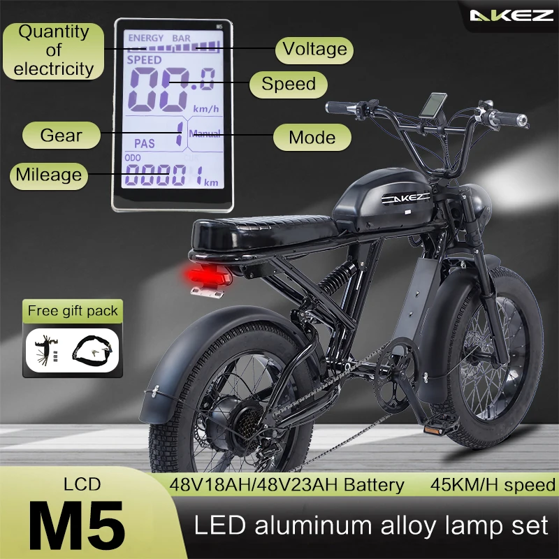 super us eu warehouse ebike rear rack 1000w 1500w bicicleta electrica para adultosv 73 s2 RX akez electric bike
