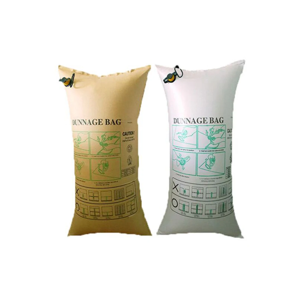 Automatic Inflatable fast valve paper dunnage air bag for container filling loading
