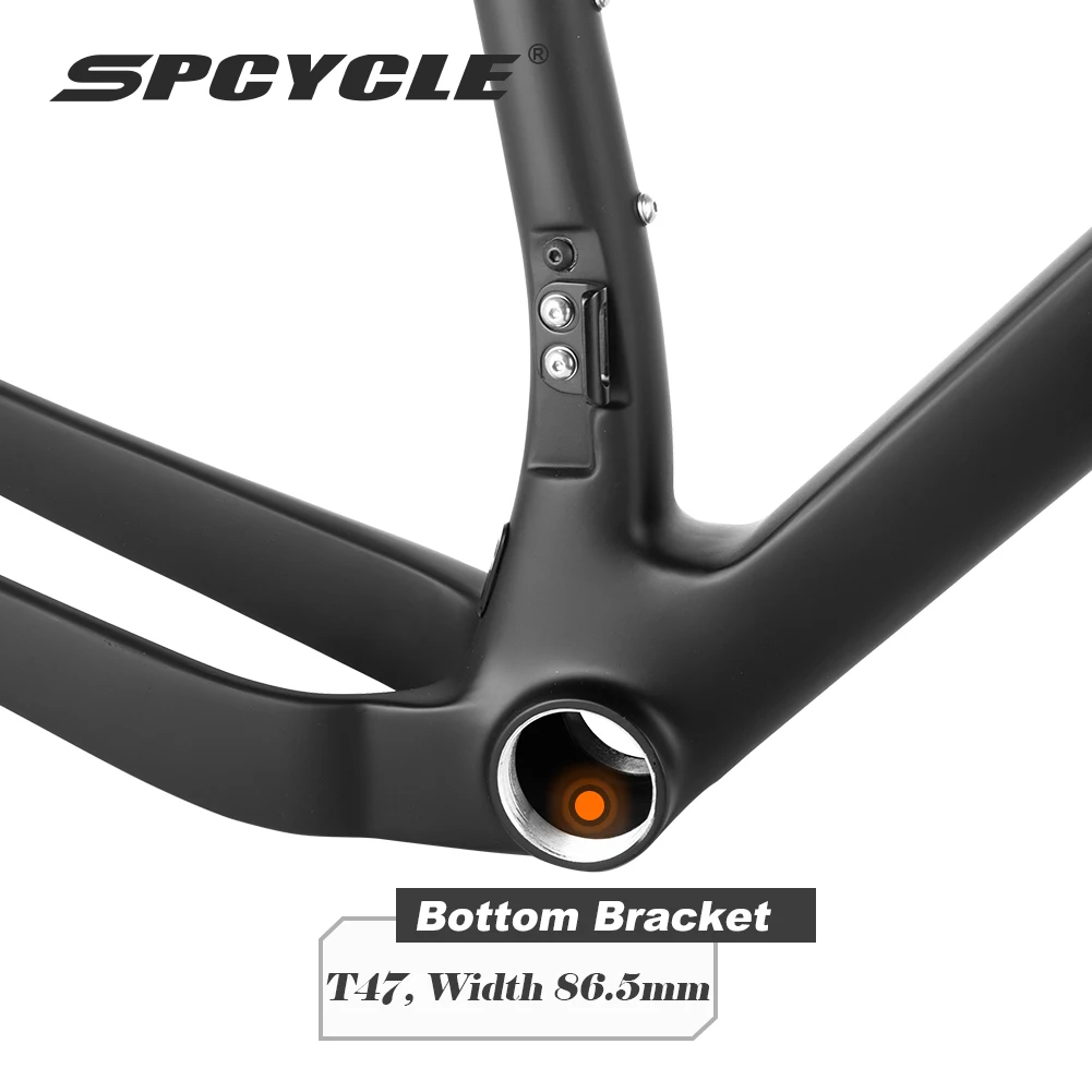 2023 New T1000 Carbon Gravel Frame 700x47C Disc Brake Road Cyclocross Bicycle Frameset T47 Lightweight Gravel Bike Frame