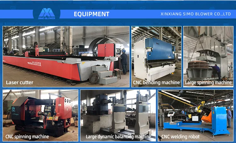 10kv Centrifugal High Pressure Fan Antiwear Building Ventilation Centrifugal Fan