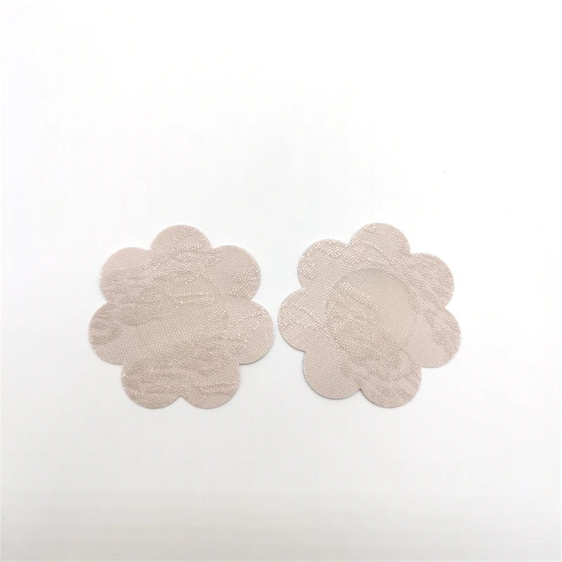 Factory Customization Sexy Nipple Cover Disposable Nipple Sticker polyester Nipple Pasties