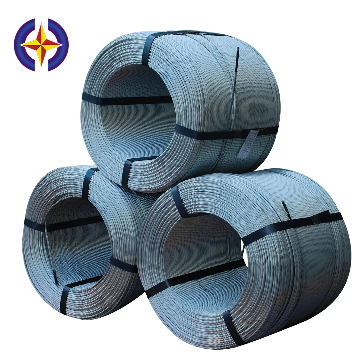 High Tensile Strength Galvanized Steel Wire Packed on Reel Used for ACSR Conductor