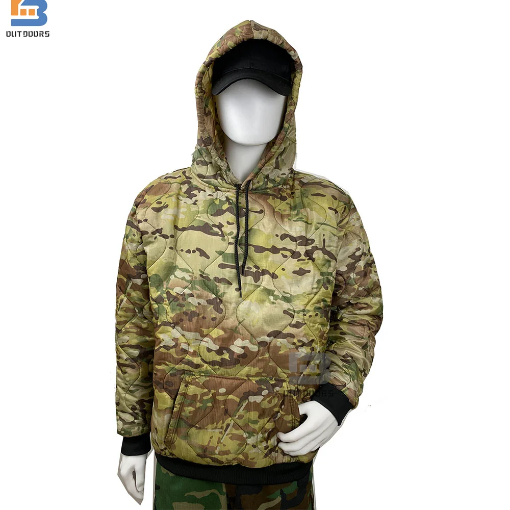 US Multicam Lightweight Warm Keep OCP Woobie hoodie Pullover