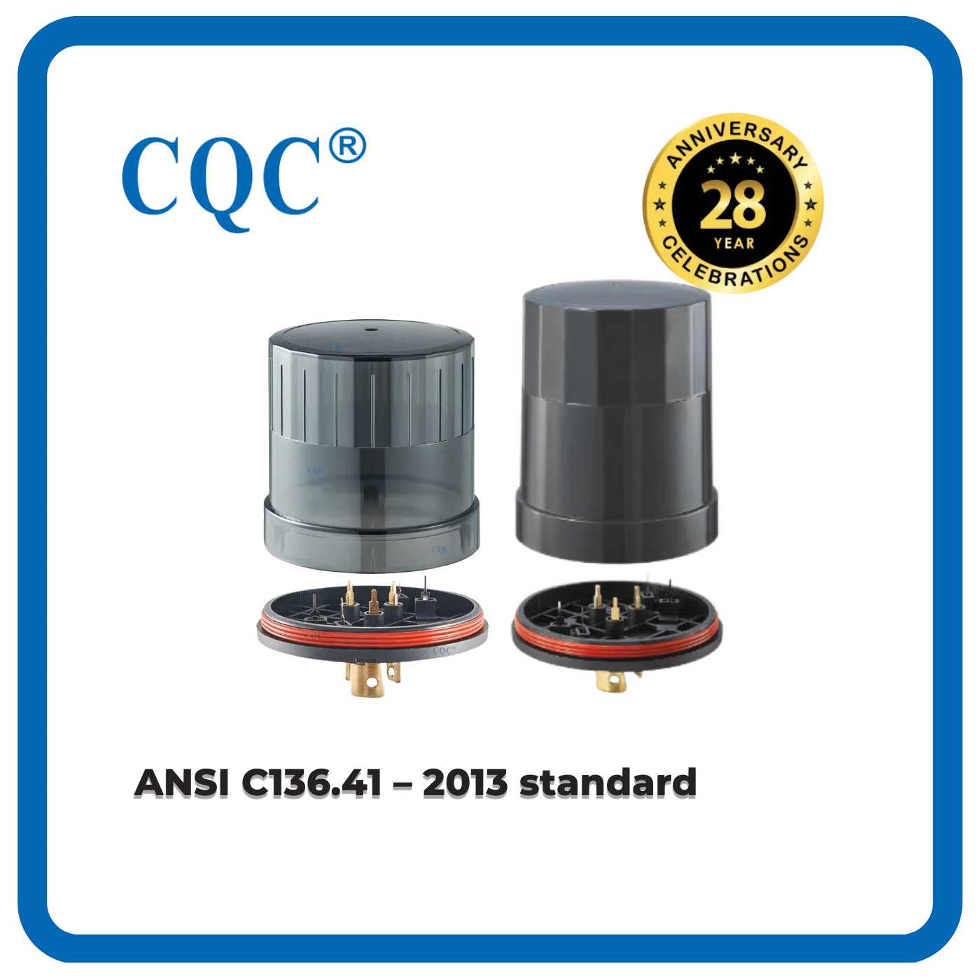 Smart Node Photocontrol Sensor Housing With  Waterproof Base For Street Lights LC-10DZ