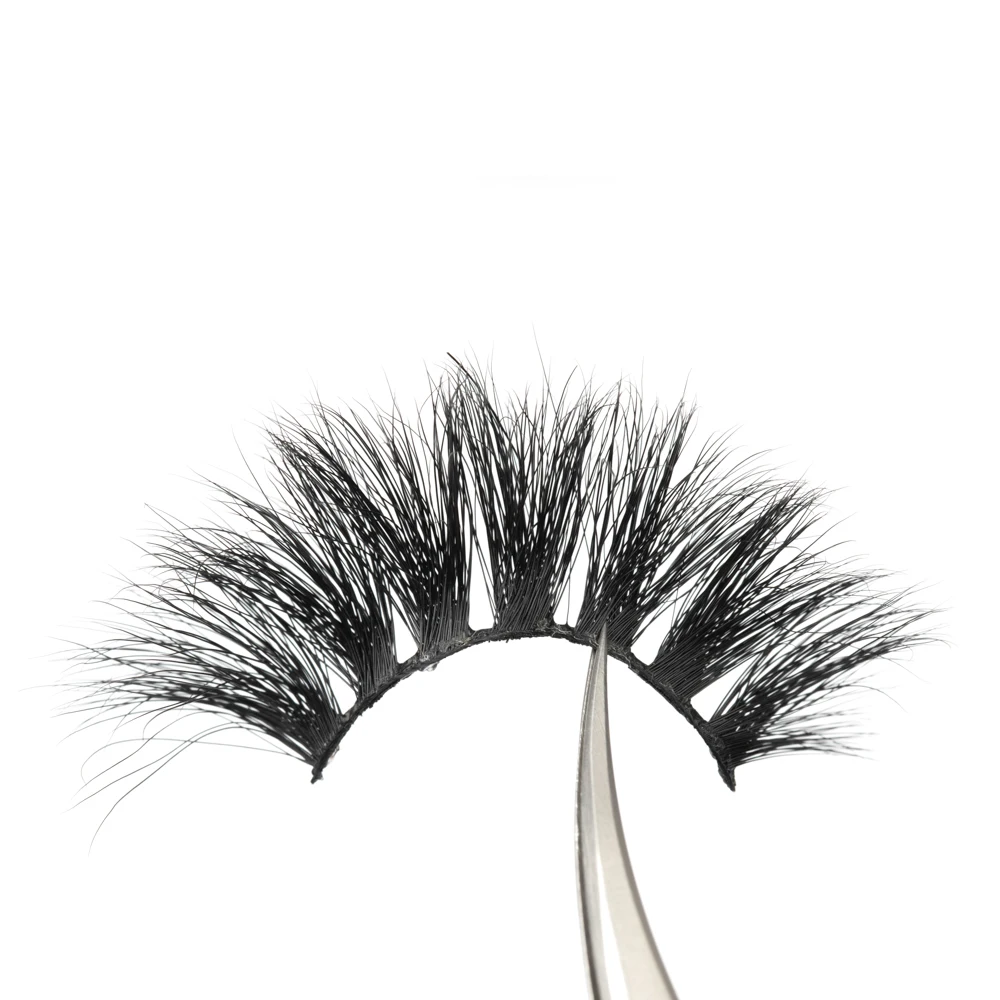 Wholesale Mink eyelashes 100% handmade 100% human hair made false eyelash synthetic hair lashes
