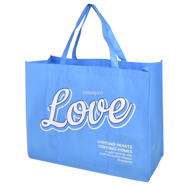 Bolsa De La Compra Reutilizable Custom Reusable Promotional Shopping Bags With Logo
