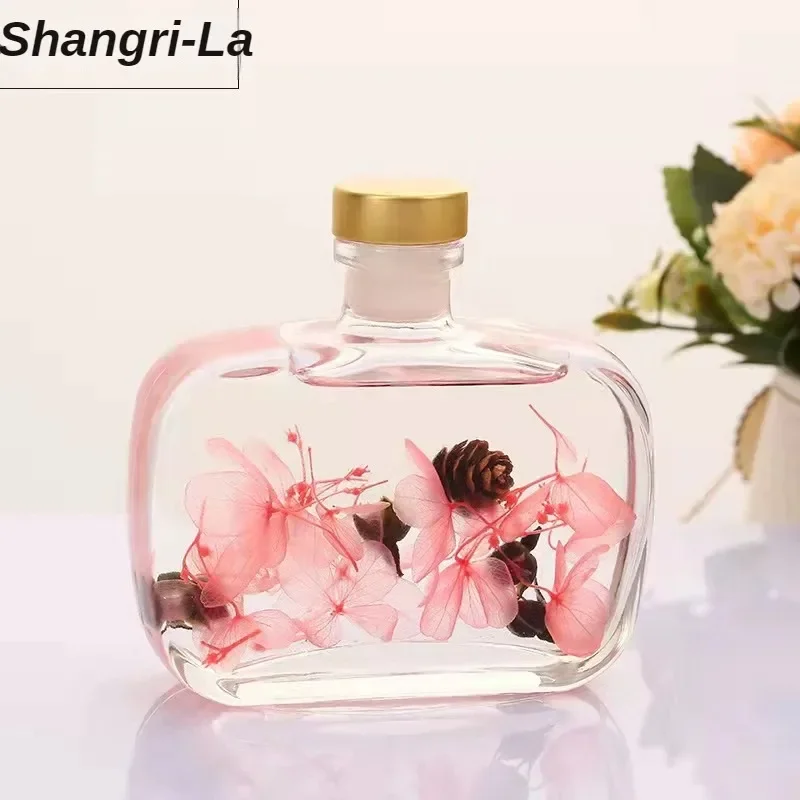 Bottle Reed Diffuser Sets Fruit Dry Flower Glass Aroma Hotel Collection Diffusers Air Freshener