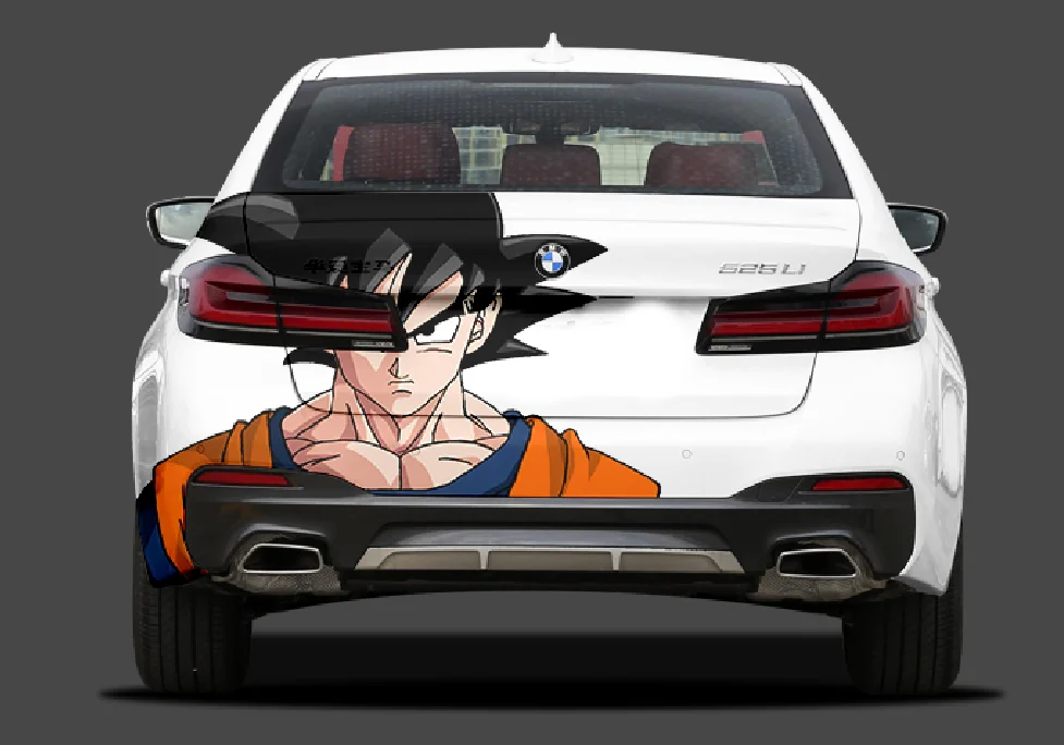Dragon Ball Anime Printed Car Vinyl Sticker Decal waterproof car stickers custom car decal