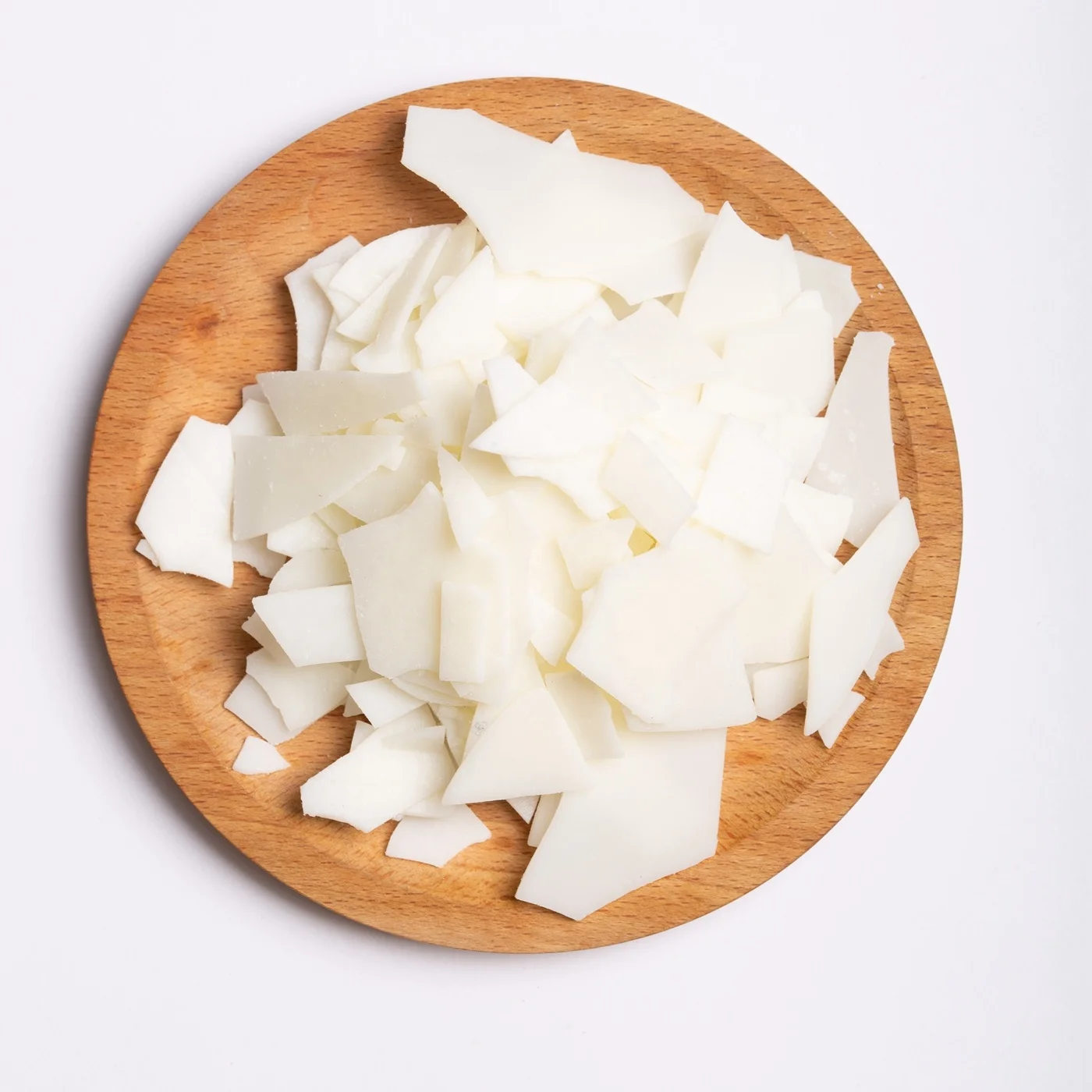 Natural Organic Smokeless Milky Scent Bulk Soy Wax Flakes for Jars Candles Making