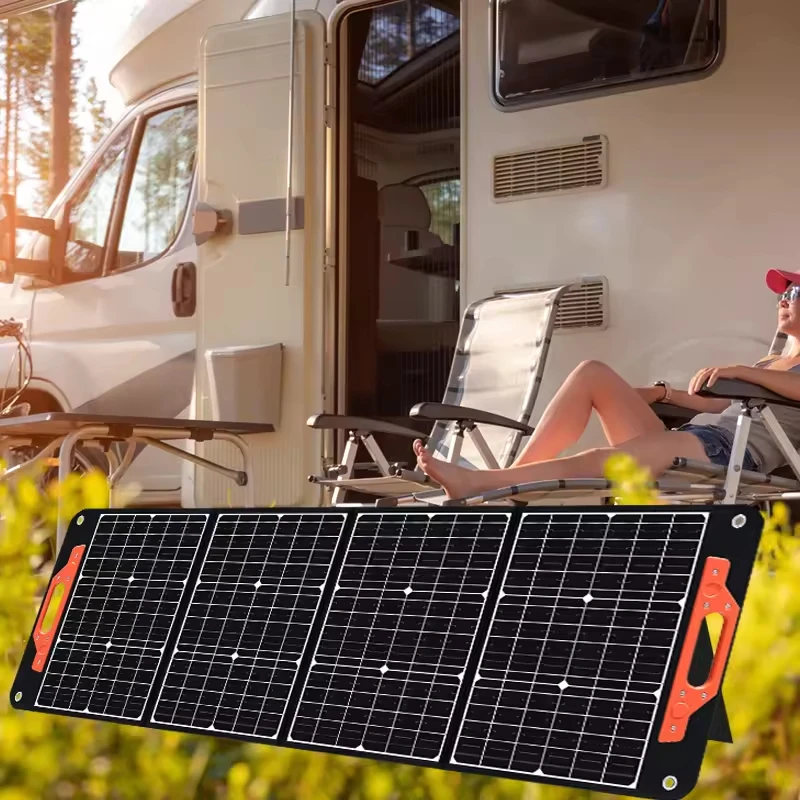 Glory Solar Outdoor Trips Portable Solar Panel Foldable 50W 100W 200W 300W 350W Power Supply