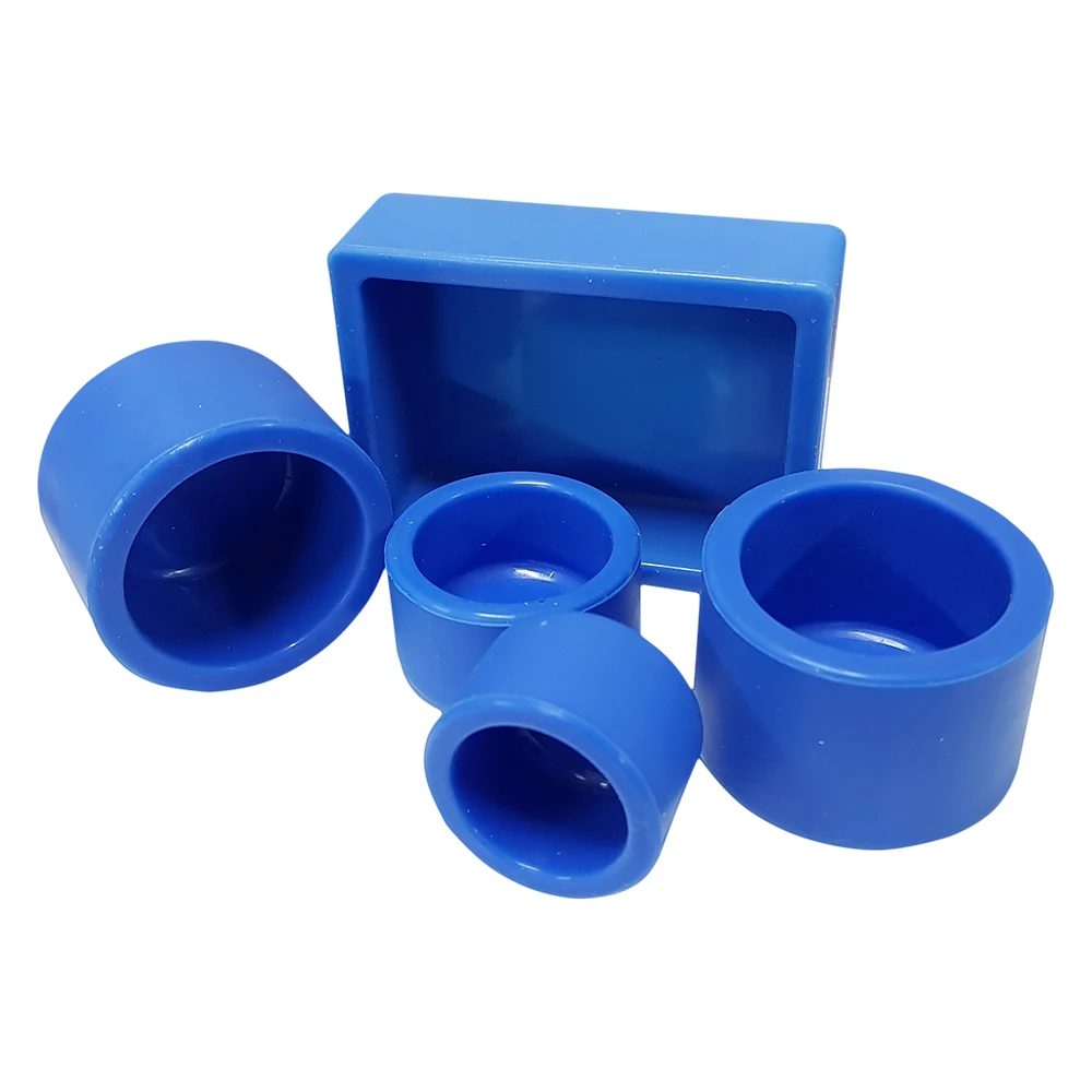 Metallographic Analysis Mounting Press Accessories Silicone  Mounting Cups