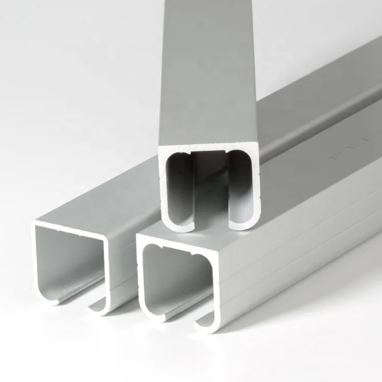 Profile Curtain Manufacturer Aluminum Profile For Sliding Wardrobe Doors Single Aluminum Alloy 6063 Aluminum