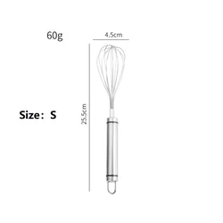 Kitchen Accessories Utensils Stainless Steel Mixer Manual Hand Mixer Egg Tools Egg Beater