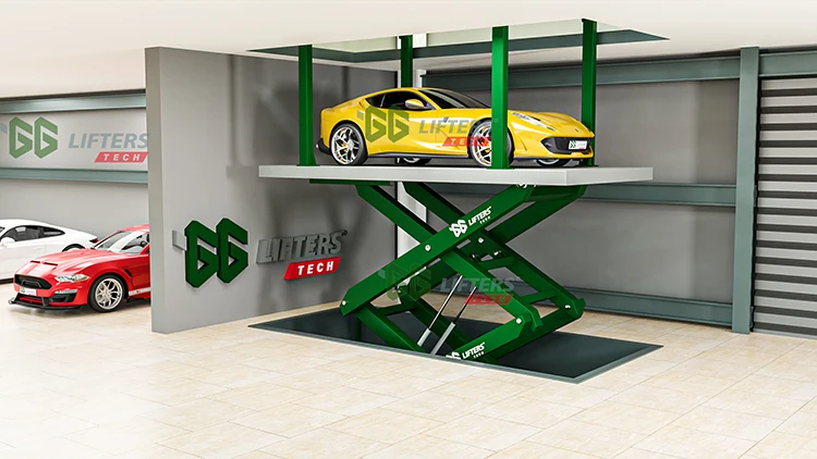 Hot Sale Customized Hydraulic Lift for Vehicle and Motorcycle Parking Underground Car Parking System Equipment