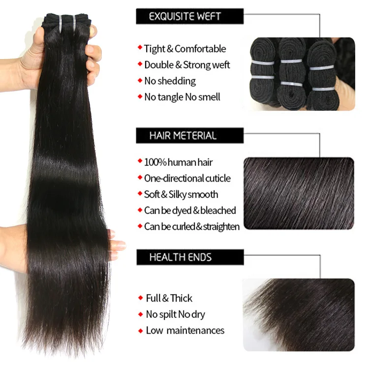 Raw Virgin Indian Remy Silky Straight Hair Weave,Raw Virgin Cuticle Aligned Indian Human Hair,Cuticle Aligned Hair Extension