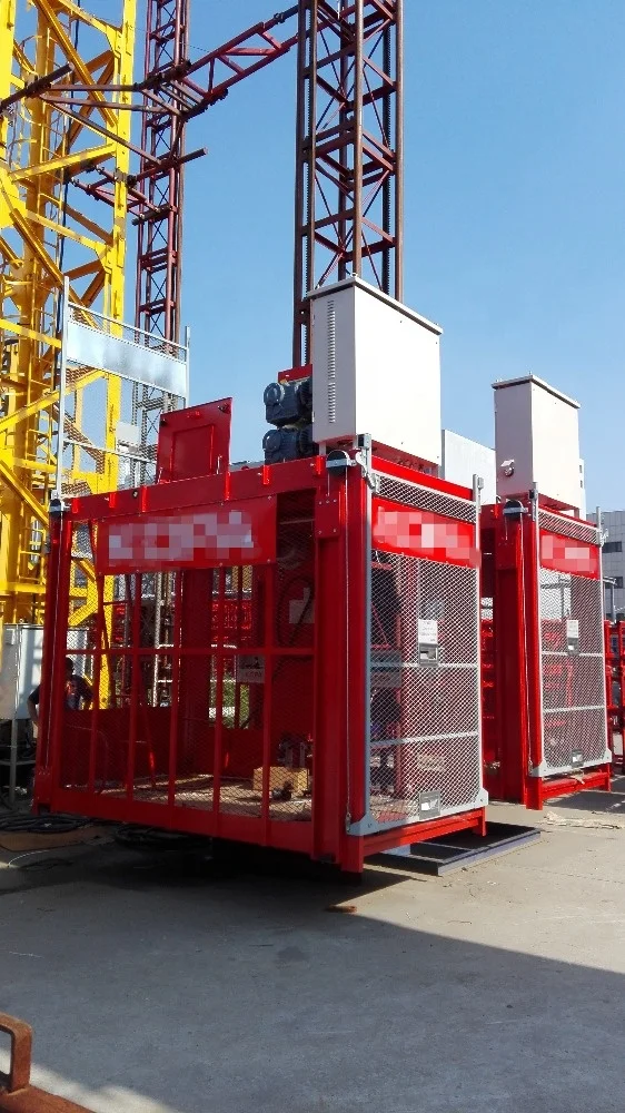 CE and EAC approved construction material elevator passenger and material building lift manufacturer