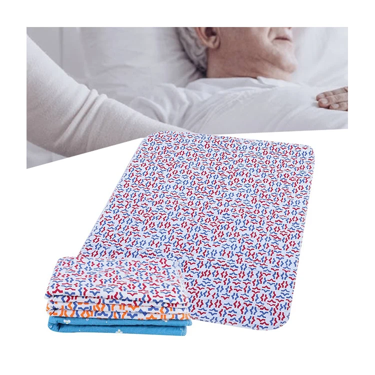 YK Urine Absorbent Home Sustainable Reusable Washable Adult Incontinence Bed Pad Incontinence Bed Pads For Men And Women