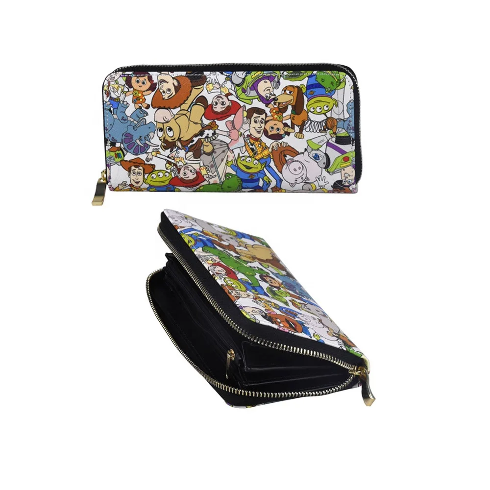 New designs cheap high quality plain custom leather wallet women