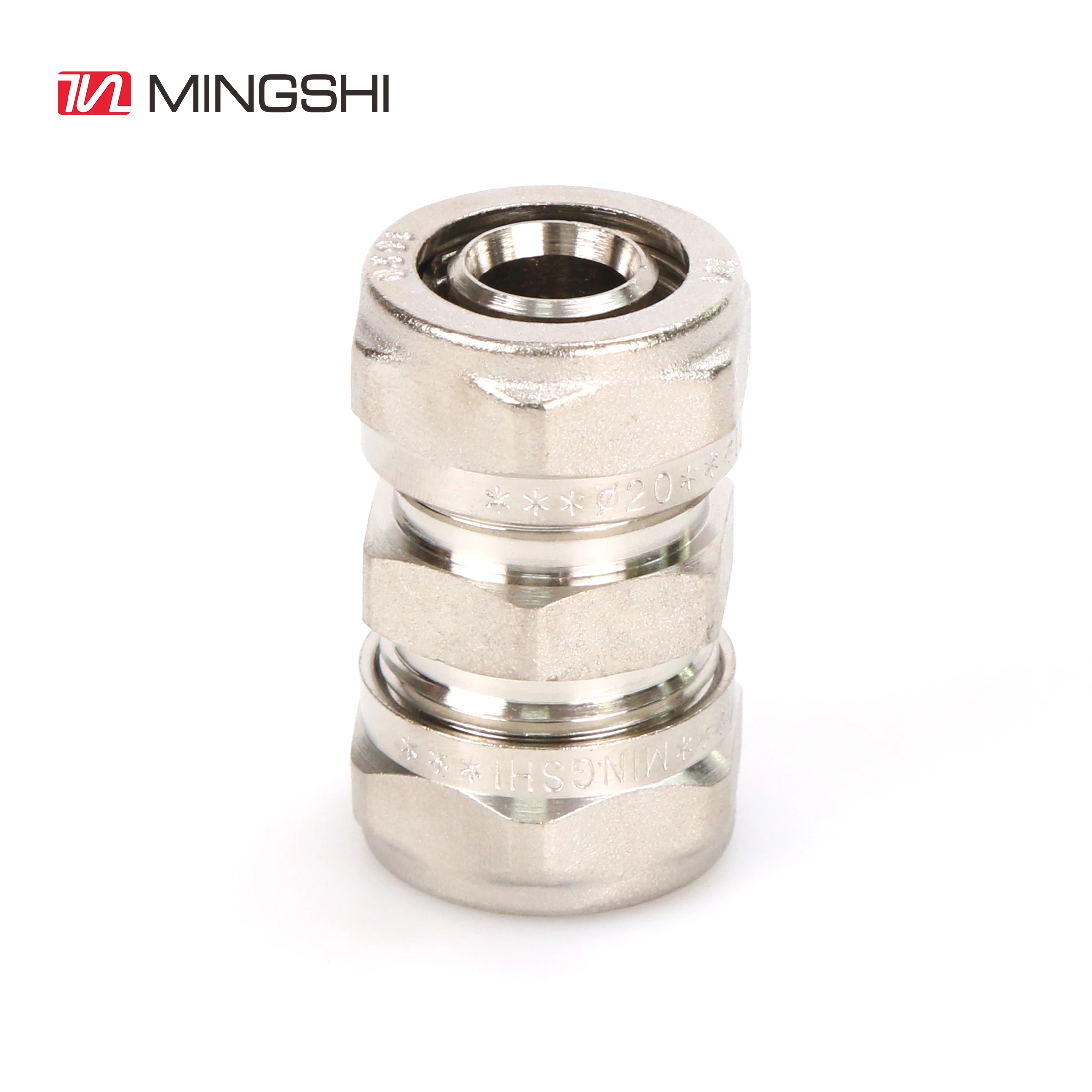 CW617N 58-2 brass 16 18 20 25(26) 32 equal straight brass compression fitting