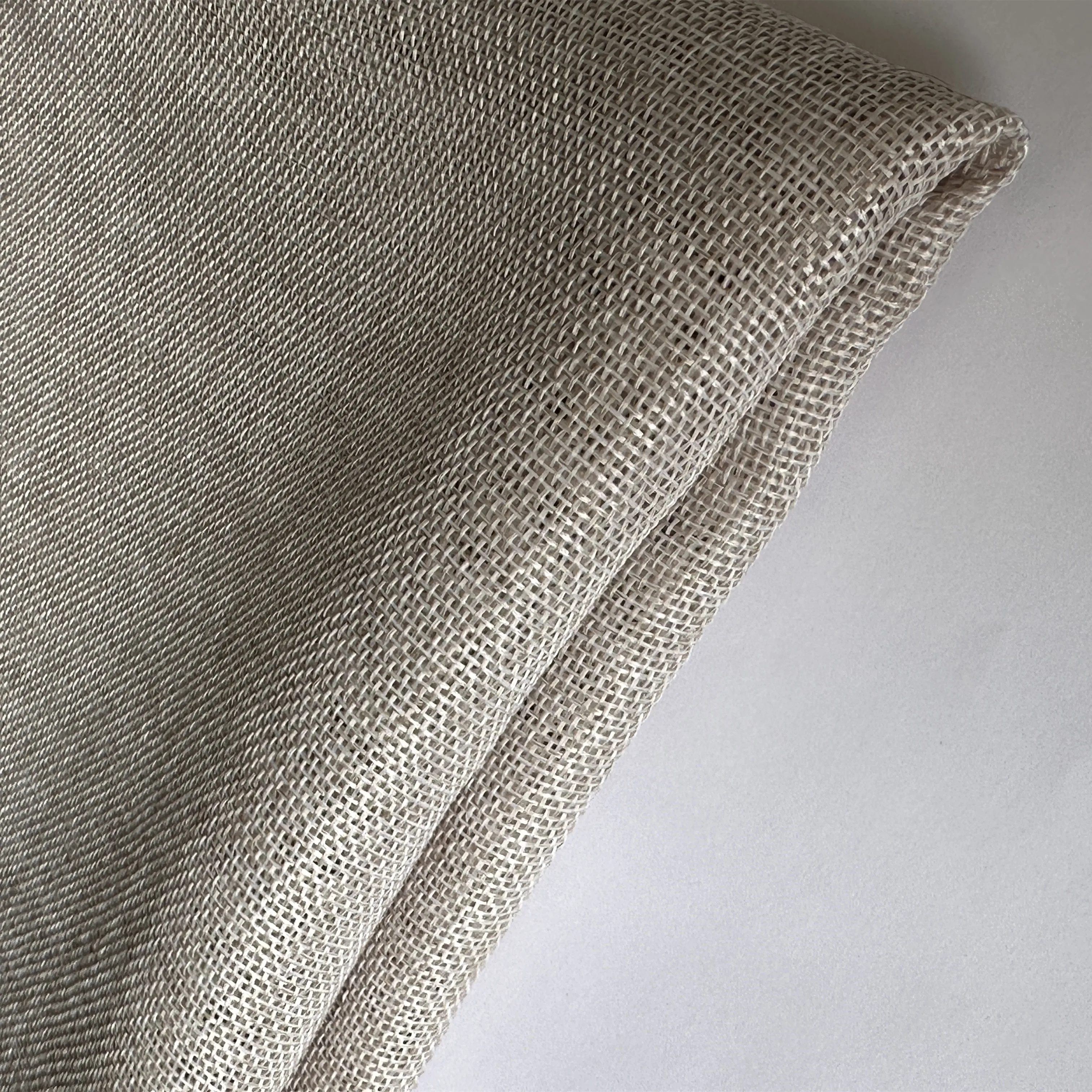 Wholesale 100% Polyester Linen Fabric for Sofa Upholstery Imitated Linen Home Textile Manufacturer
