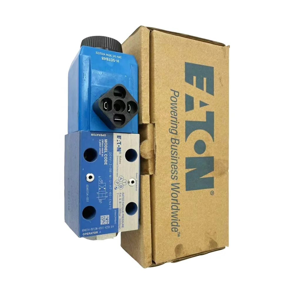 Оригинальный Eaton Vickers клапана DG4V-3-0B-M-U-H7-60-EN210 DG4V-3-2A/2B/2C/6C/8C-M-U-H7-60 гидравлический регулирующий клапан направленного