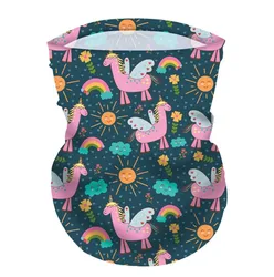 Customized Logo Printed Magic Scarf Multi Function Magic Scarf Seamless Tube Bandana for children