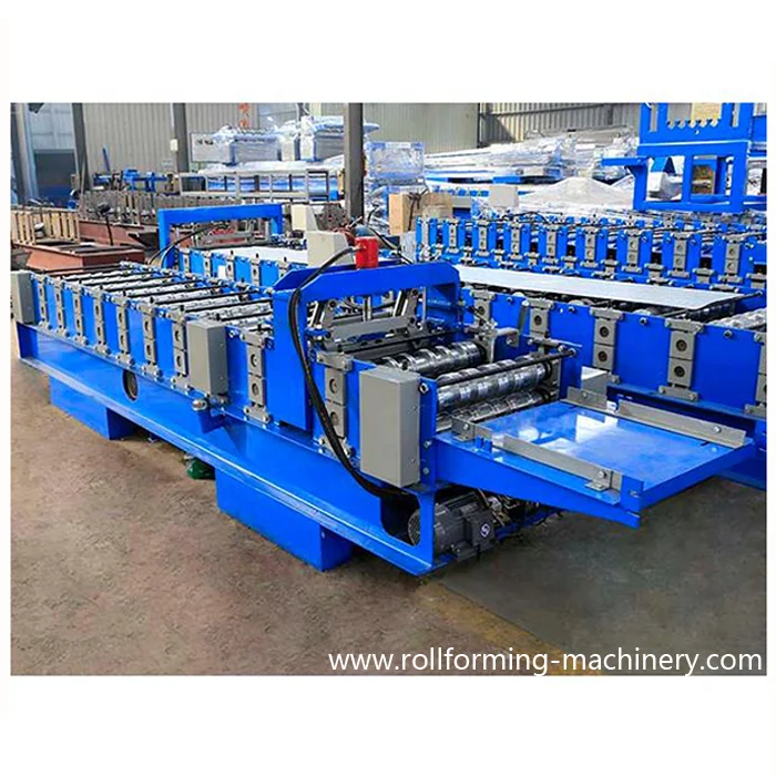 Steel Bar Truss Deck Roll Forming Machine Steel Tile Galvanized Sheet(gi),cold Roll Steel(crc) 0.5-0.6mm Rolling Thinckness 90mm