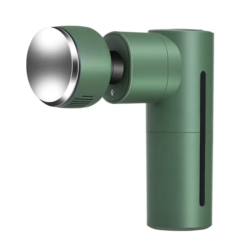 Travel Home Handheld Electric USB Recharge Deep Tissue reasonable price facial mini  massage gun with warm and cold head