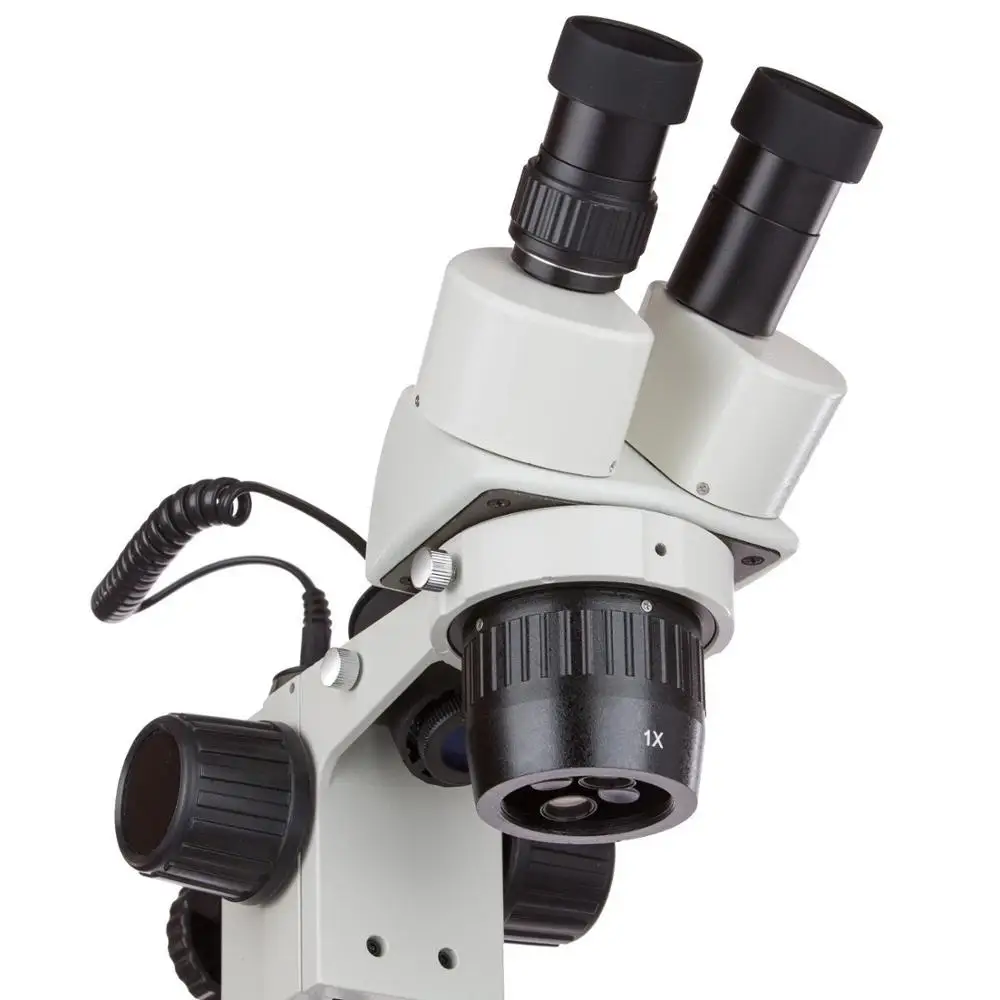 
NP-ST30 10X-30X Binocular Stereo Microscope with Top and Bottom Halogen Lights 
