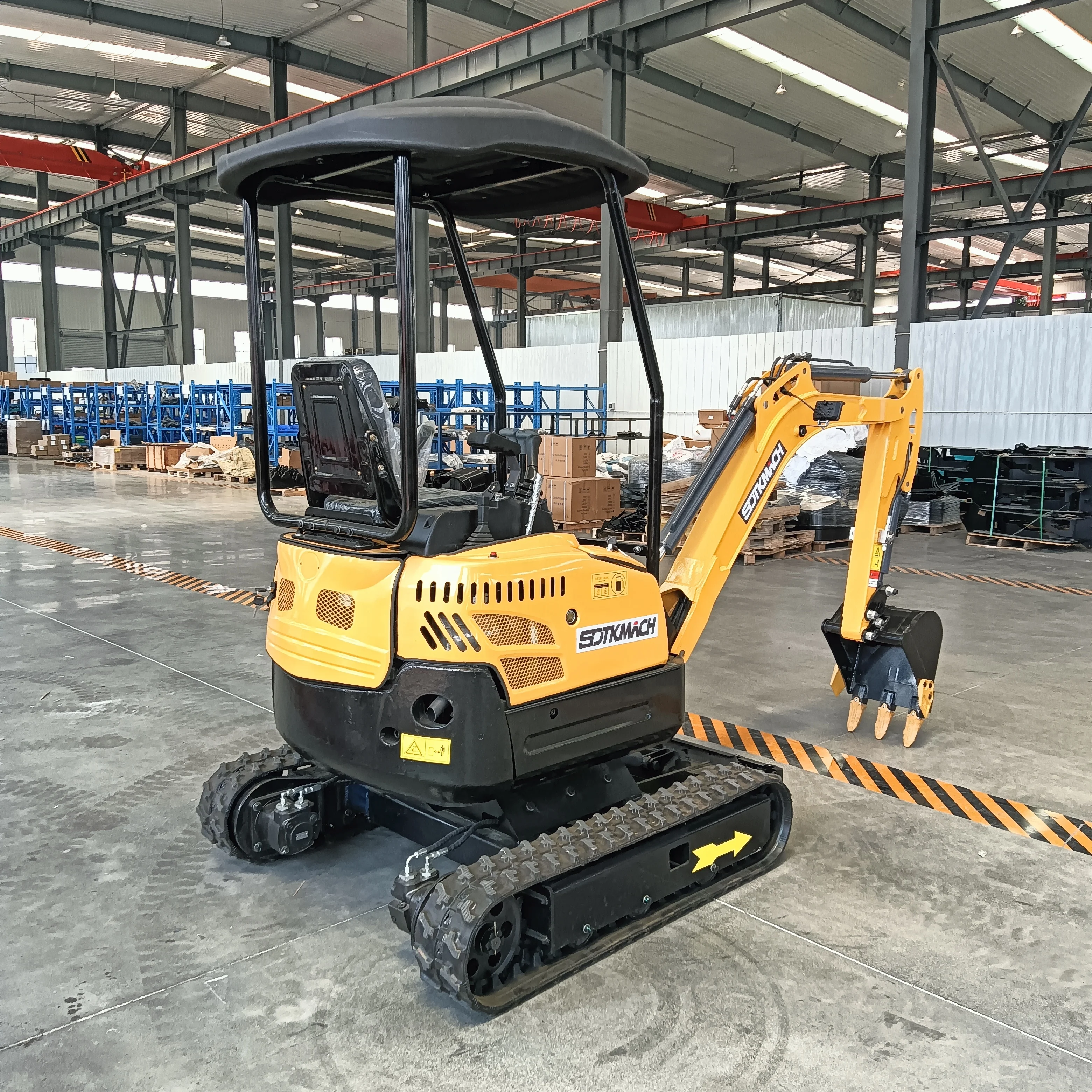 SDTKMACH kubota engine  TK15 TK18 TK20 mini carwler excavator 1.8 ton