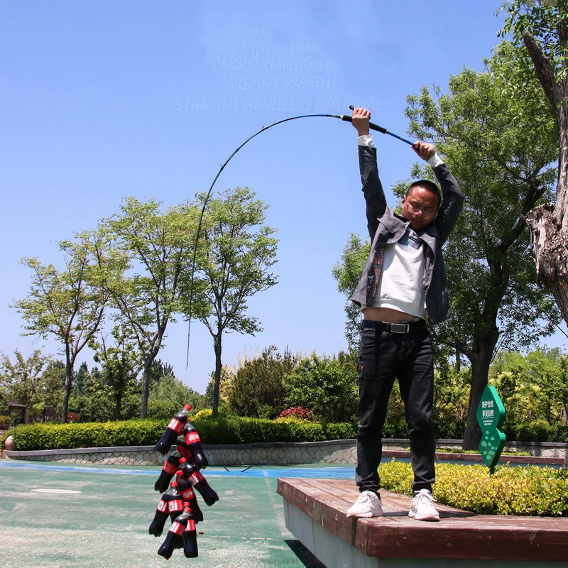 Bass fishing rod 1.8m 2.1m 2.4m portable ultralight casting fishing rod M/ML high carbon fiber fishing rod