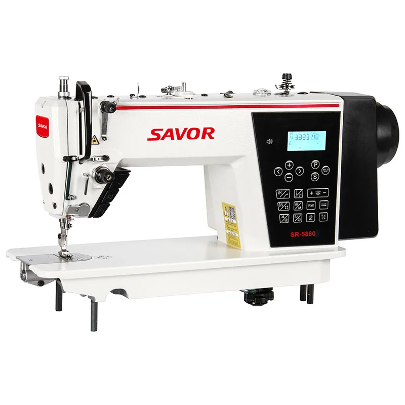 SR5880 High Speed Computerized direct drive full function Auto Trimmer Lockstitch Sewing Machines